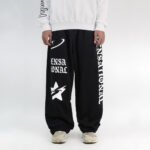 SENSATIONAL Sweatpants Monogram Star - Baggy Pants