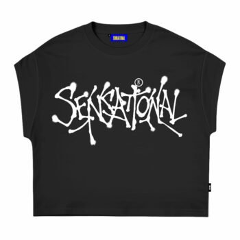 SENSATIONAL Bone Boxy Sleeveless Tee Oversize Tanktop Unisex Heavyweight 16s