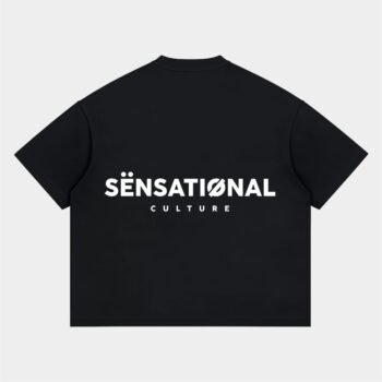 SENSATIONAL Creative Boxy Tee Oversize Heavyweight Cotton 16s