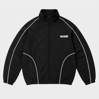 SENSATIONAL Use Only Tracktop Jaket Parasut Hitam